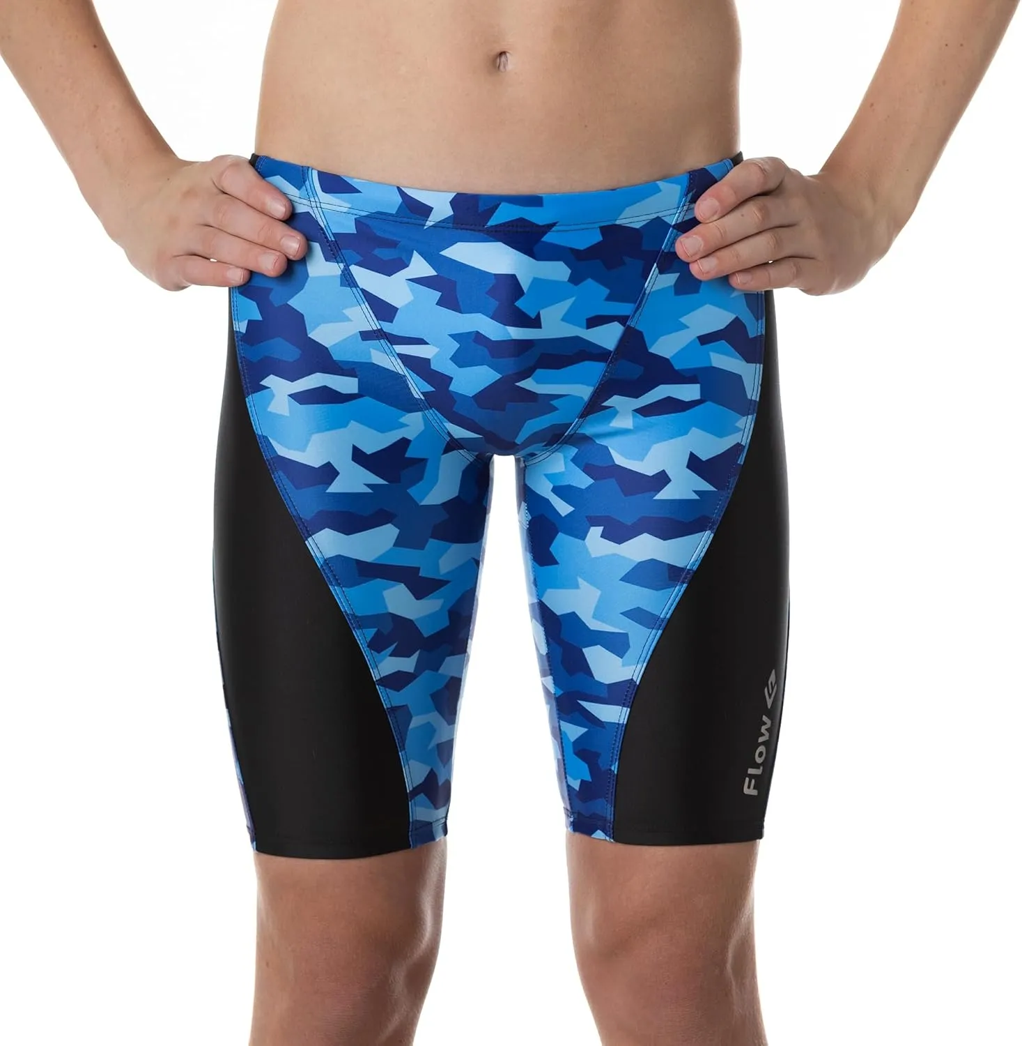 Flow Splice Jammer Swimsuits - Swim Jammers for Swimming in Boys Size 21 to 32