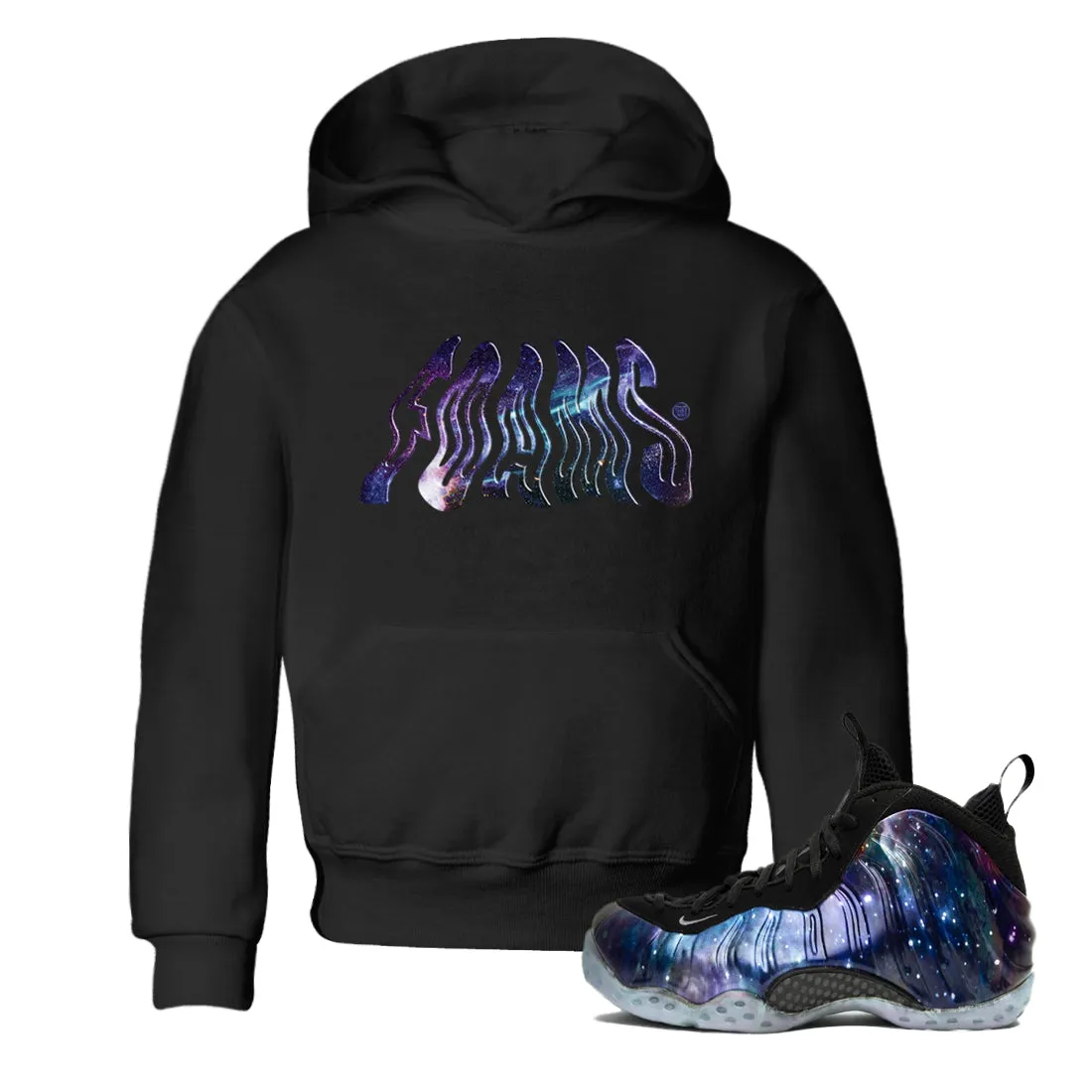 Foamposite Kids Galaxy Rapid shipping Elegant Foams Air - One SNRT Sneaker Tees