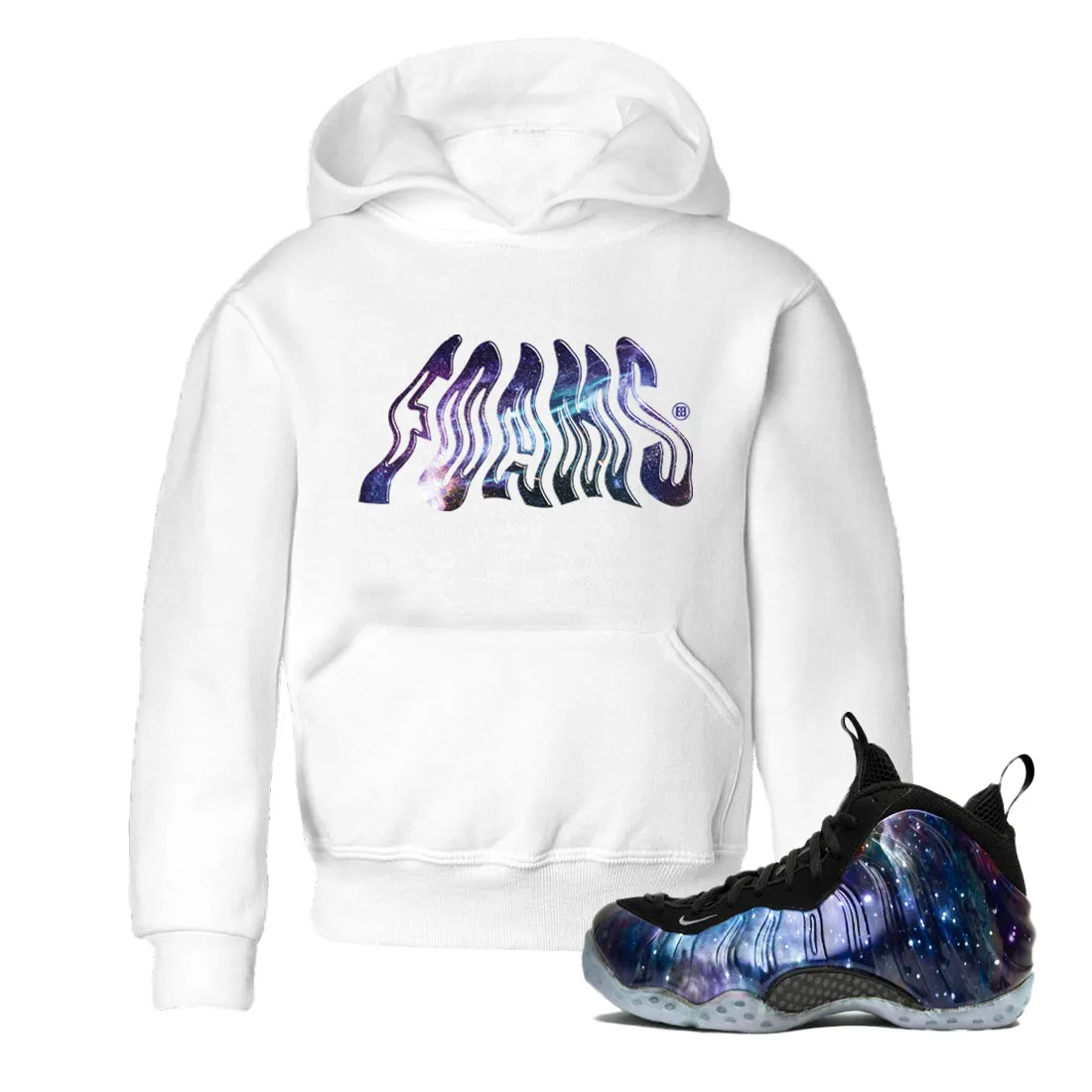 Foamposite Kids Galaxy Rapid shipping Elegant Foams Air - One SNRT Sneaker Tees