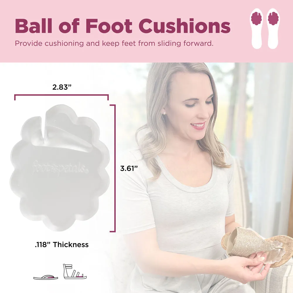 Foot Petals Gel Ball of Foot Cushions for Sandals