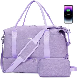 For Spirit Airlines 18x14x8 Personal Item Bag Underseat Carry On Bag with Wet Pocket & Shoe Compartment & USB Charging Port