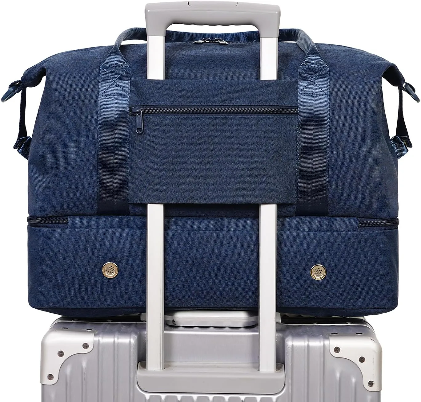 For Spirit Airlines 18x14x8 Personal Item Bag Underseat Carry On Bag with Wet Pocket & Shoe Compartment & USB Charging Port