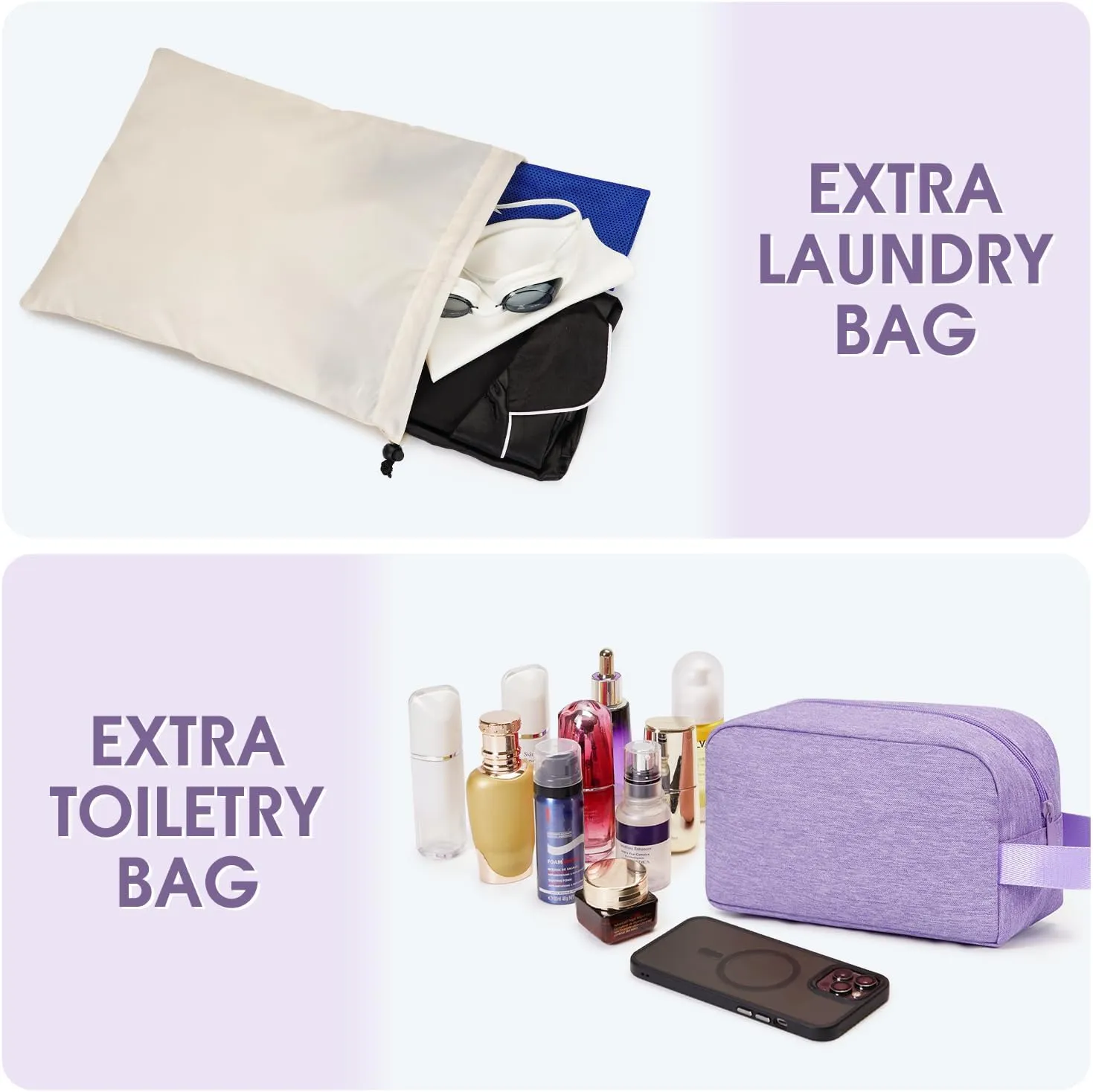For Spirit Airlines 18x14x8 Personal Item Bag Underseat Carry On Bag with Wet Pocket & Shoe Compartment & USB Charging Port
