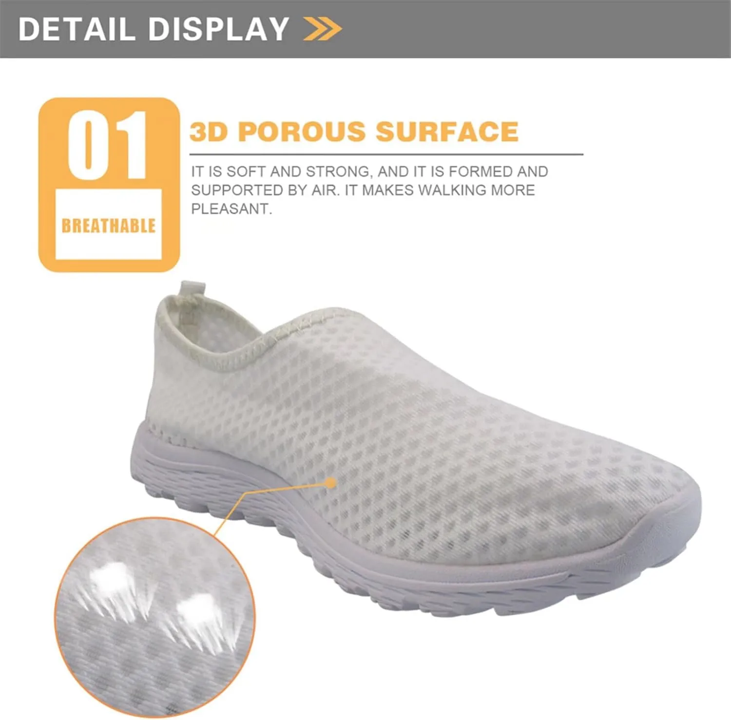 Forchrinse Starfish Blue Sky Hawaiian Beach Women’s Slip on Shoes Comfortable Walking Shoes Athletic Sneakers Comfortable Lightweight