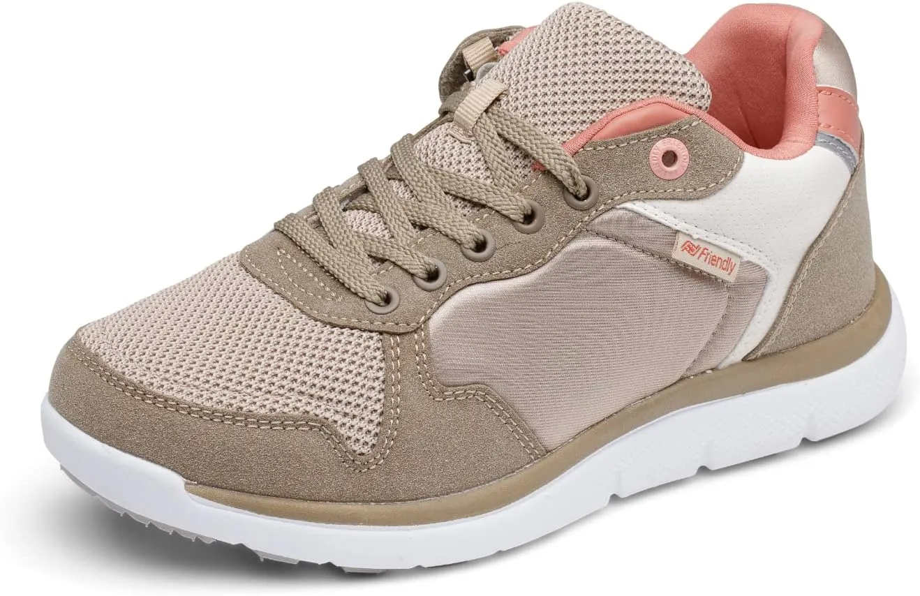Friendly Shoes Excursion Women's Shoe - Best AFO/SMO Compatible Orthotics Footwear - Stylish Comfort and Support