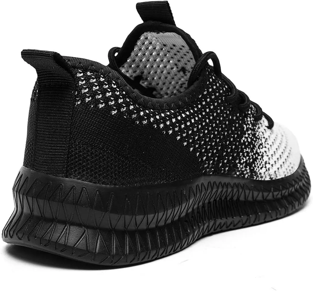 FUJEAK Men Running Shoes Men Casual Breathable Walking Shoes Sport Athletic Sneakers Gym Tennis Slip On Comfortable Lightweight Shoes