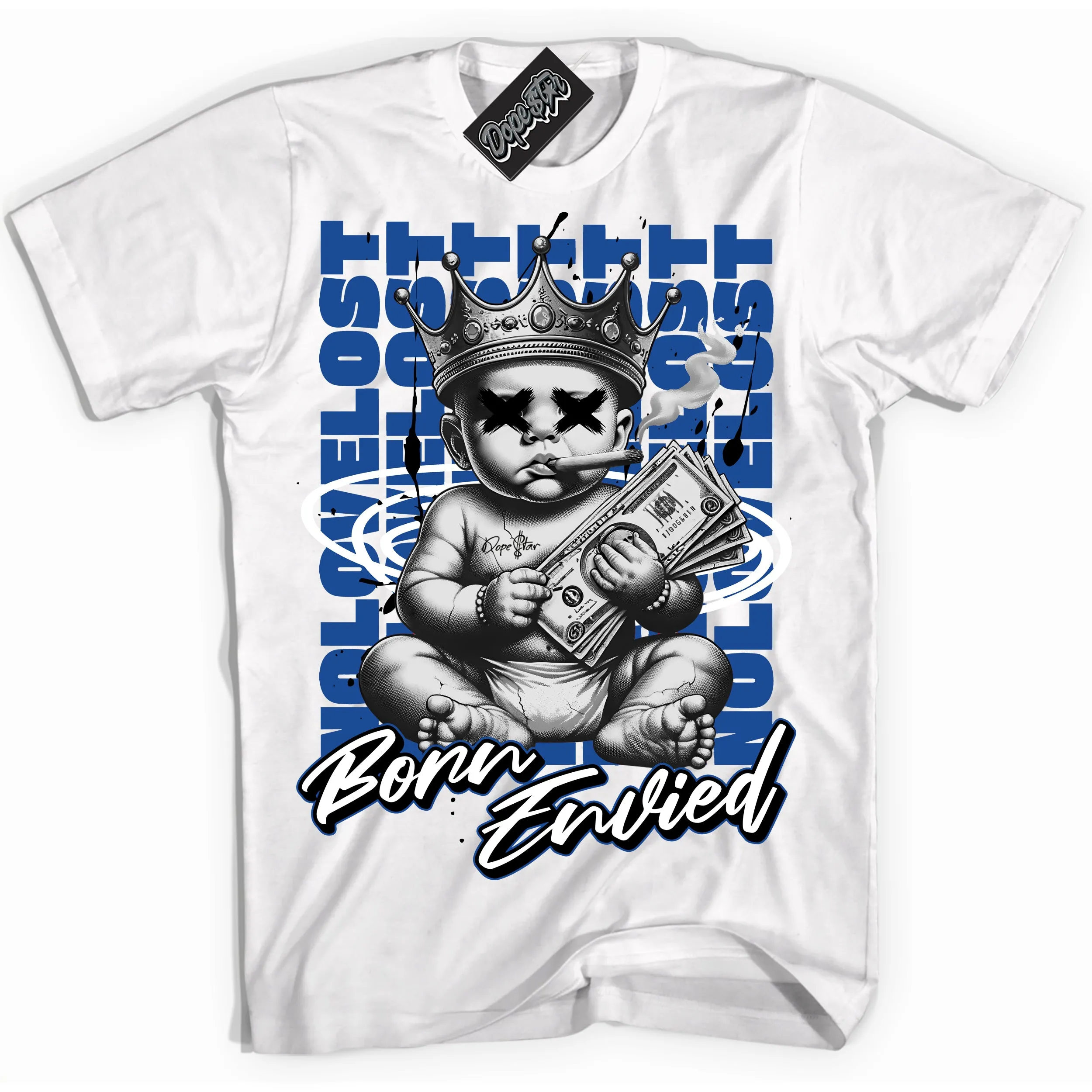 Game Royal 1s Sneaker Shirt Born Envied Graphic