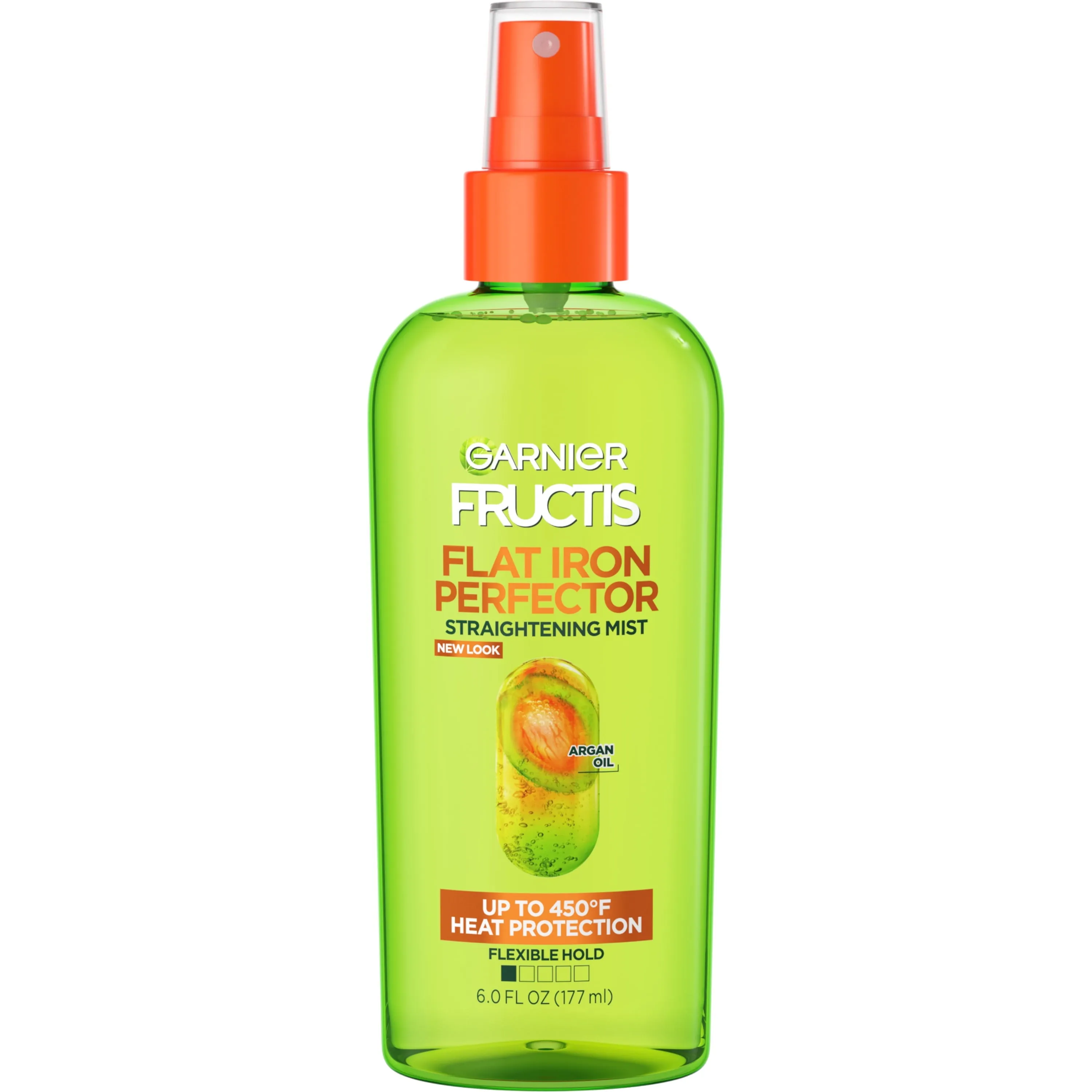 Garnier Fructis Flat Iron Perfector Straightening Mist with Argan Oil, 6 fl oz