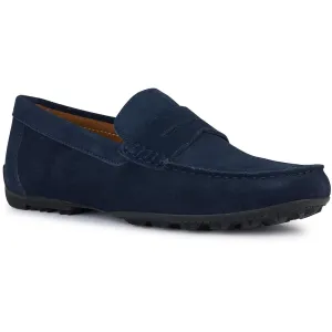 Geox U KOSMOPOLIS   GRIP Leather Men's Navy Loafers