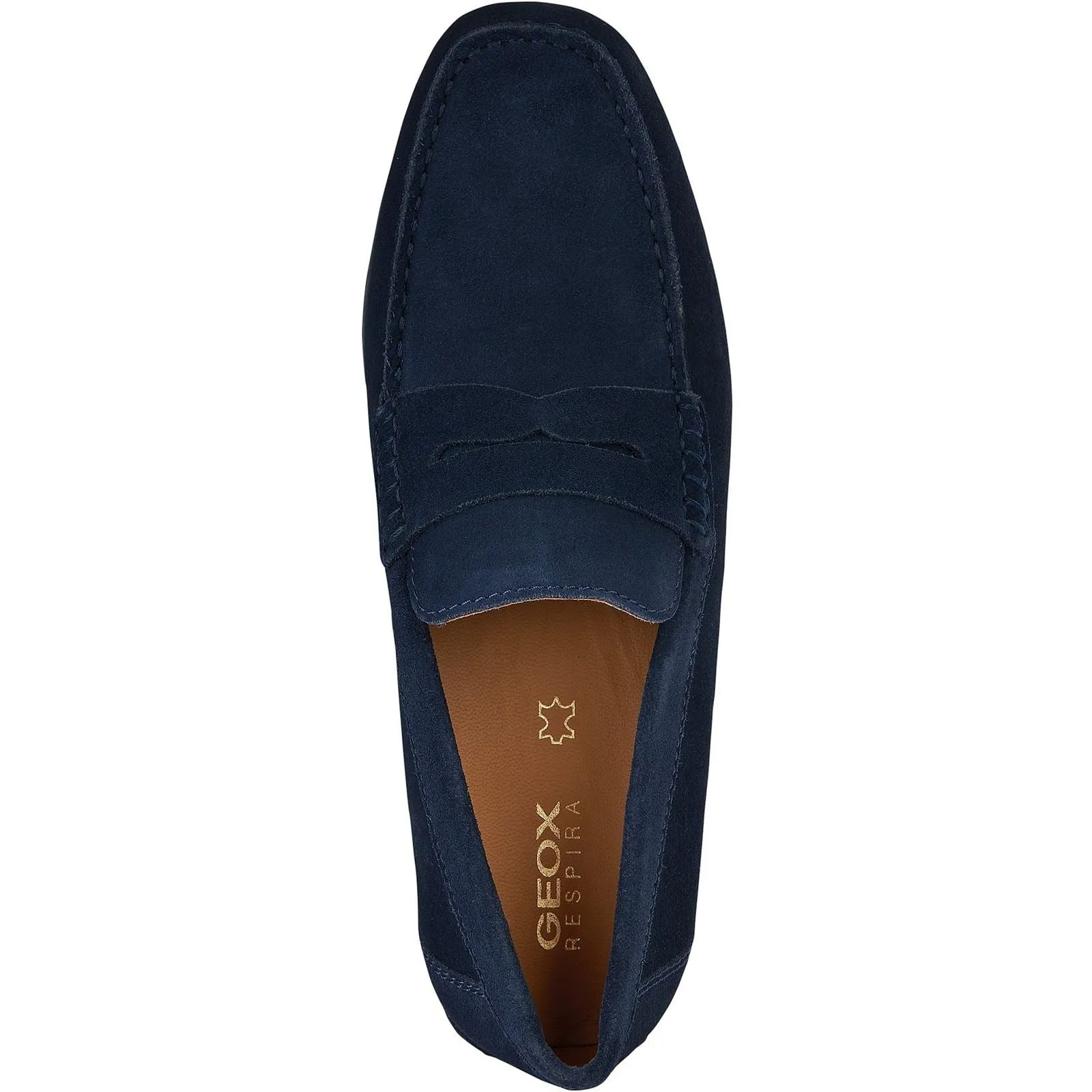Geox U KOSMOPOLIS   GRIP Leather Men's Navy Loafers