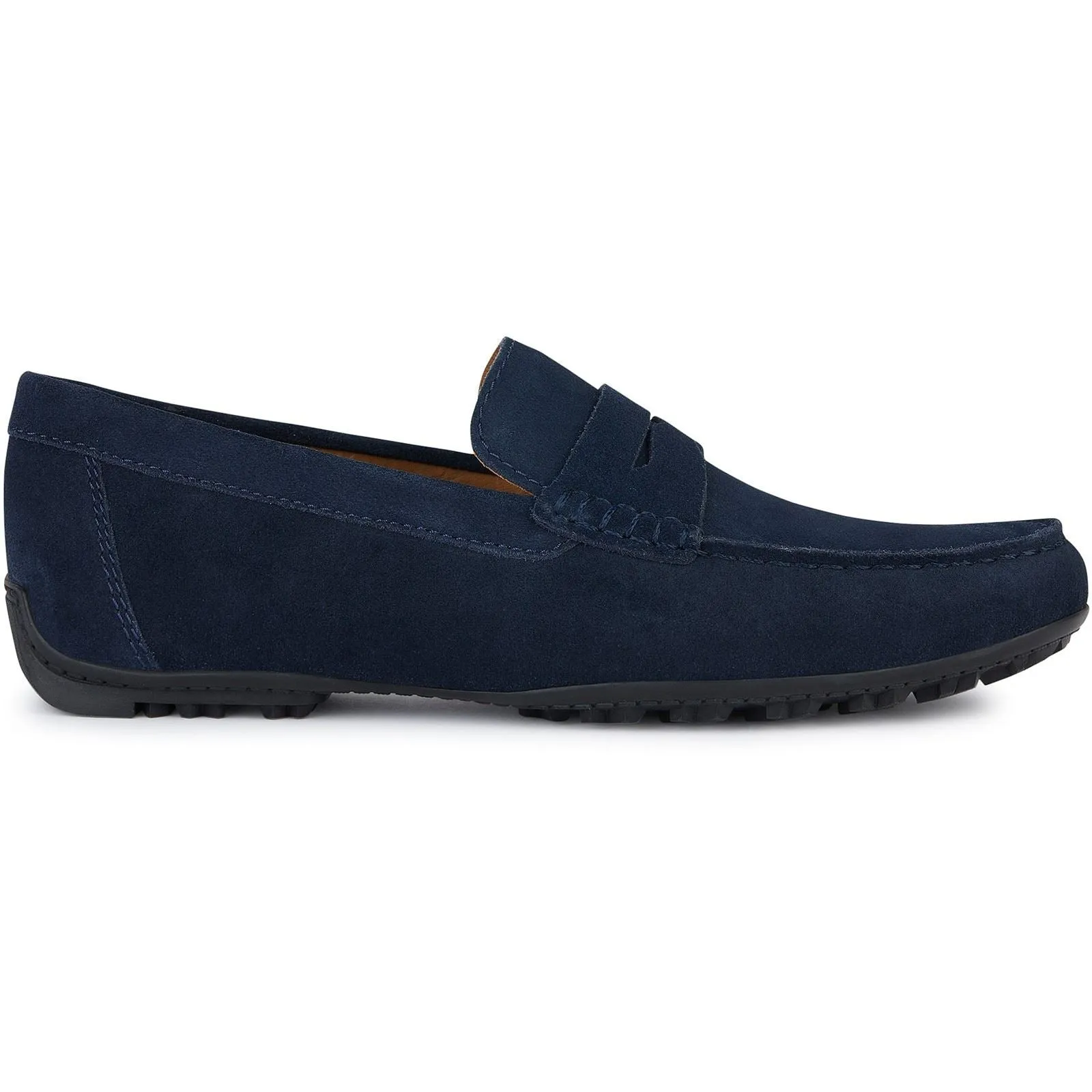 Geox U KOSMOPOLIS   GRIP Leather Men's Navy Loafers