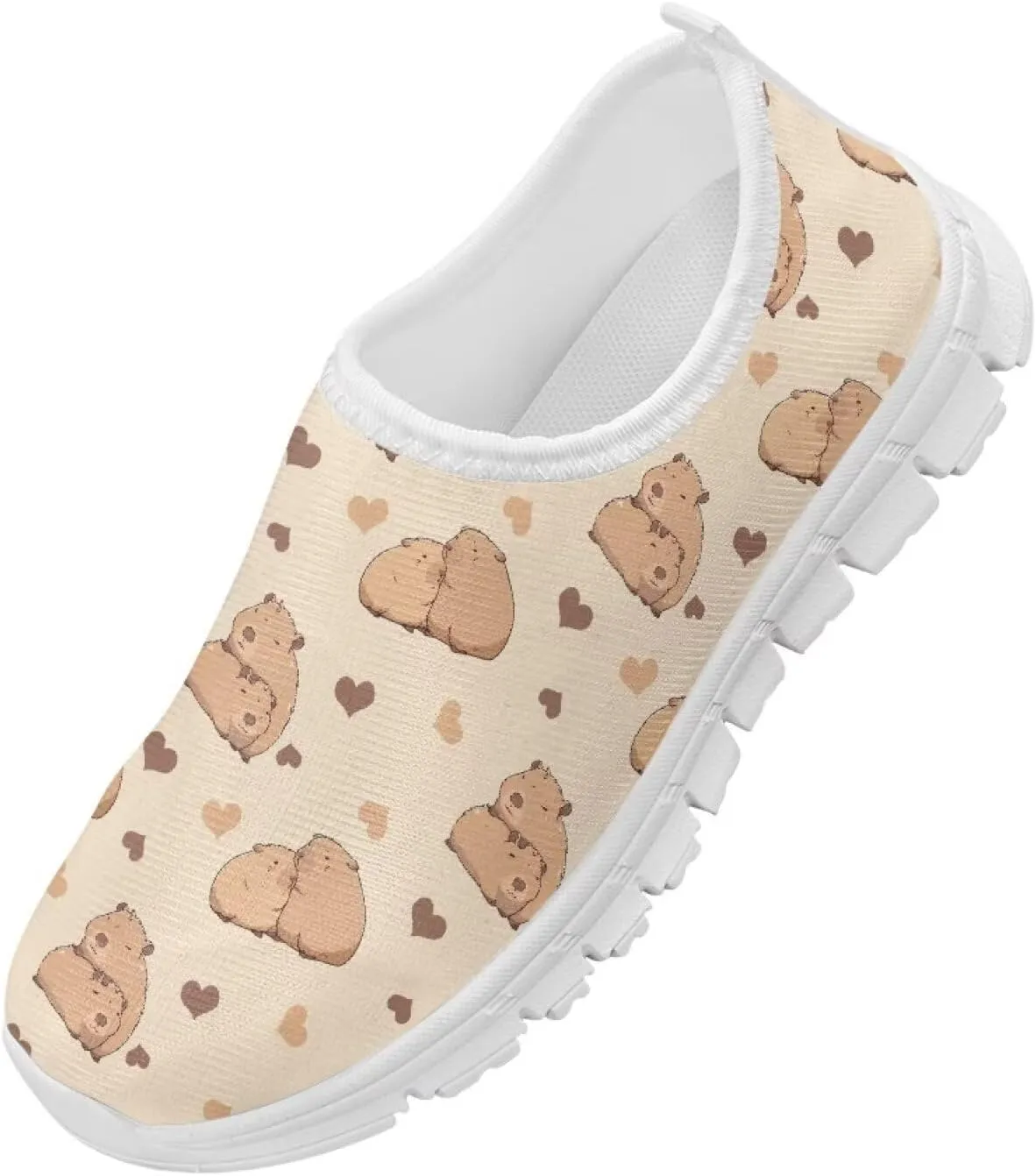 Girls Slip On Shoes Cute Sneakers Kids Tennis Athletic Shoes Footwear