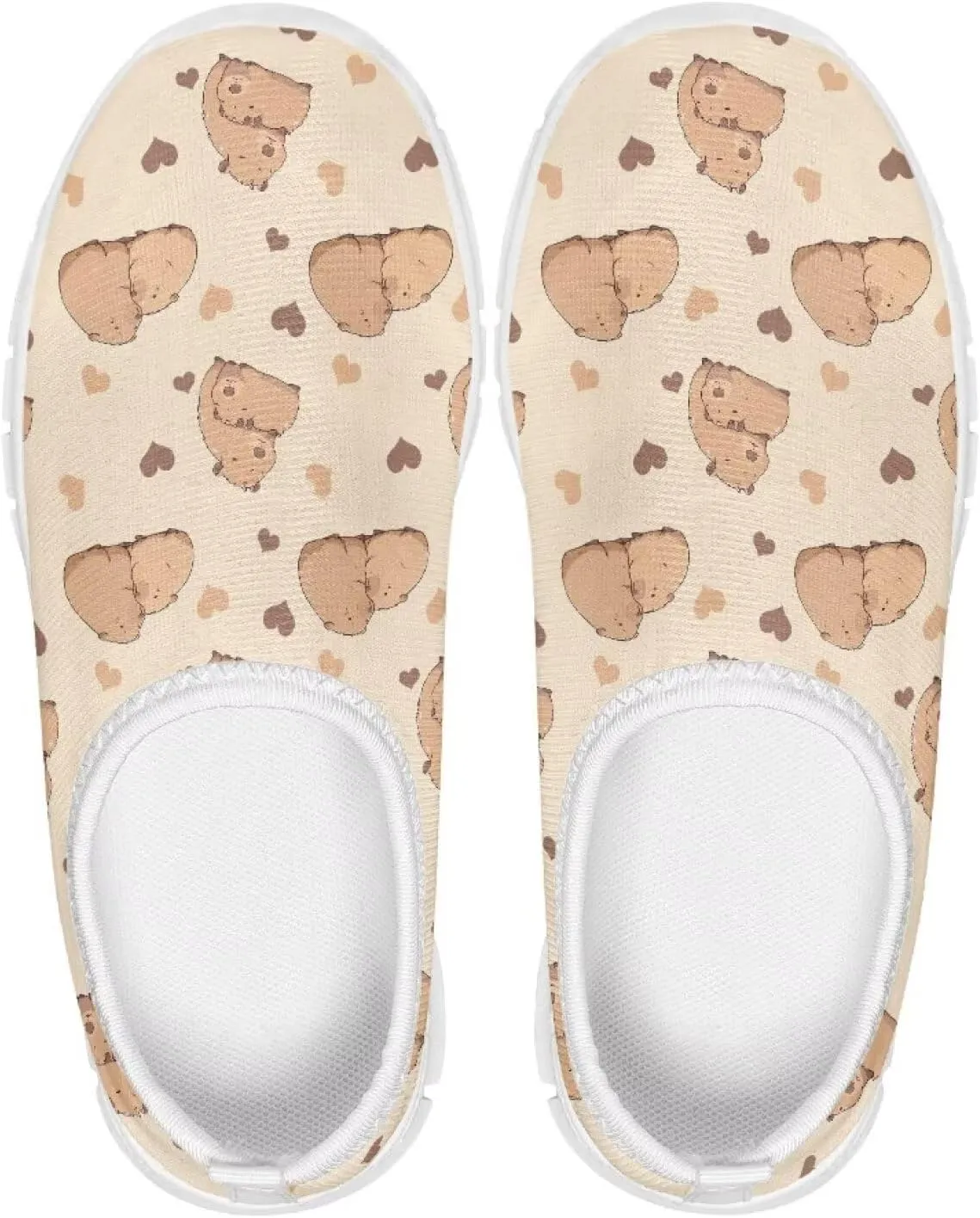 Girls Slip On Shoes Cute Sneakers Kids Tennis Athletic Shoes Footwear