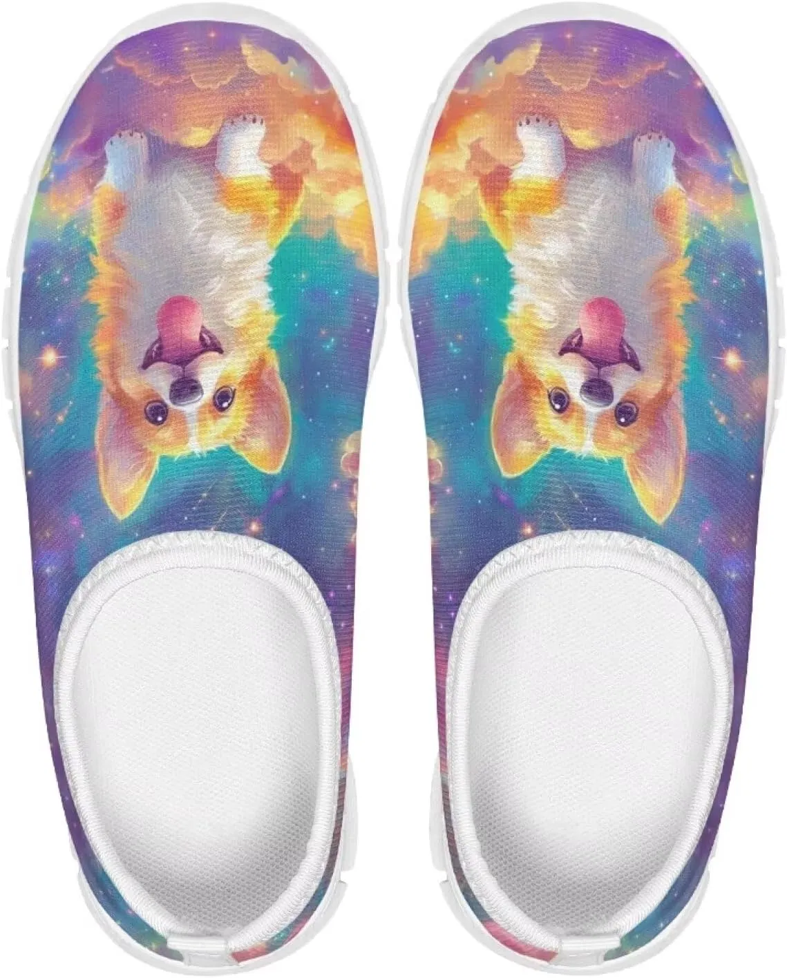 Girls Tennis Shoes Cute Little Kid Slip On Sneakers School Running Shoes