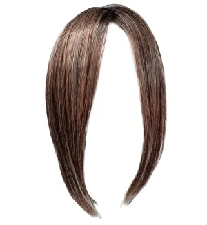 Glam Era Shoulder-Length Bob Wig, Sleek and Trendy With Center Part, Average Cap - GF12-22SS Cappuccino