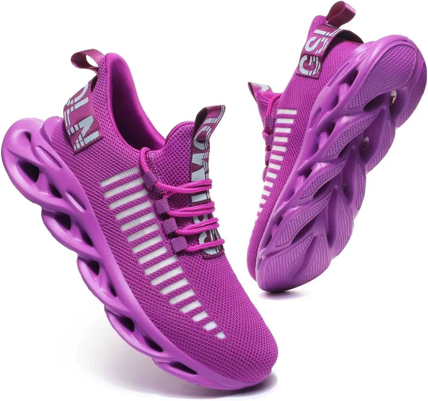 GSLMOLN Men's Slip on Breathable Walking Shoes Ultra Lightweight Casual Sport Gym Fashion Sneakers