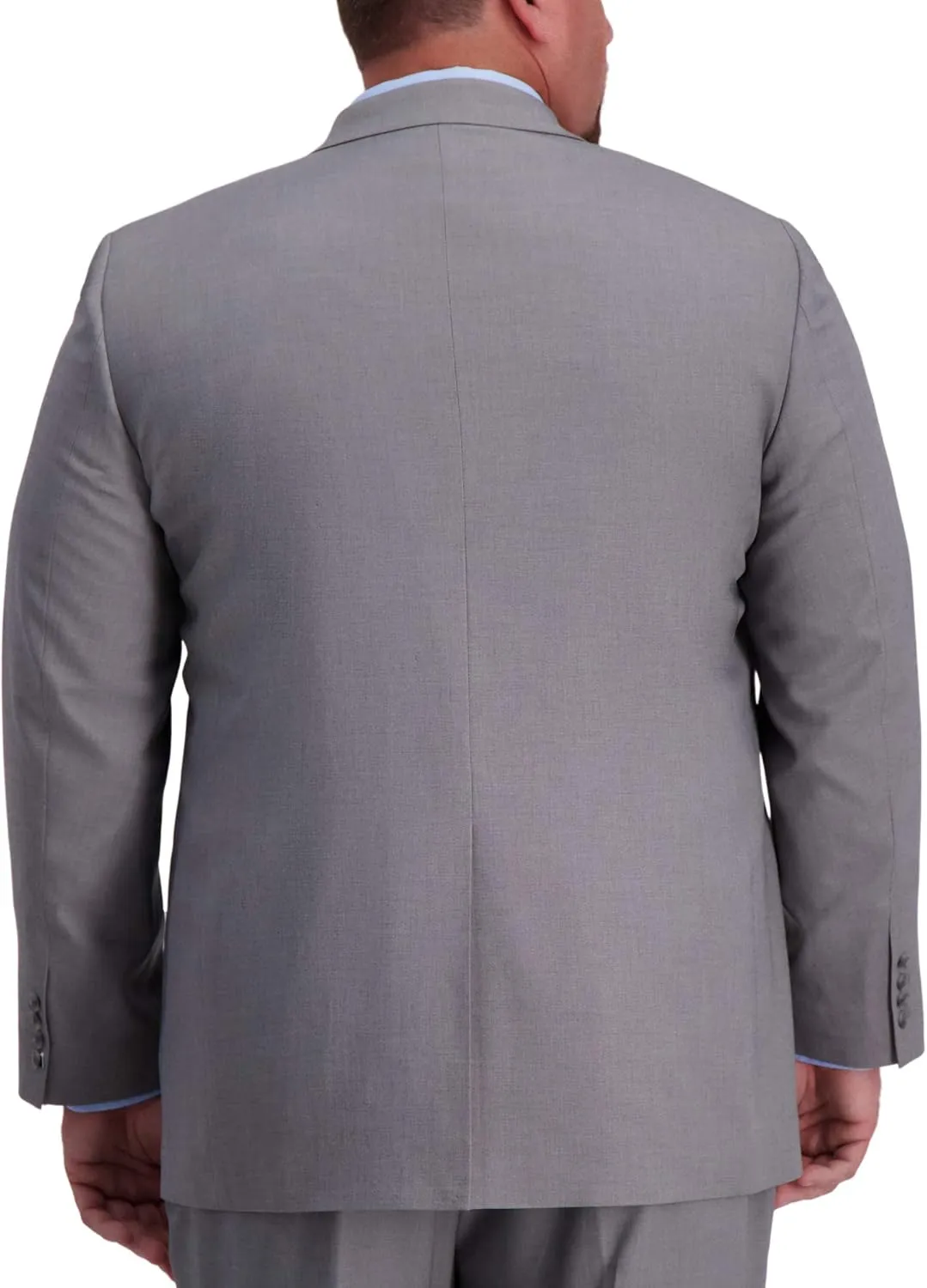 Haggar Men's Big and Tall Classic Fit Travel Performance Suit Seperates - Pant and Jacket