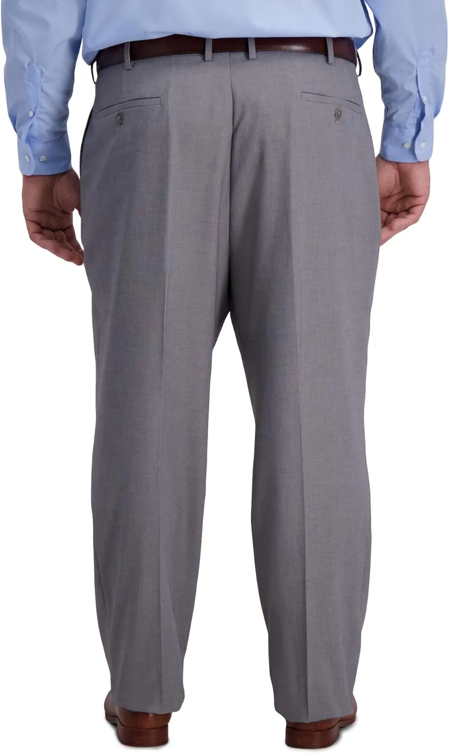Haggar Men's Big and Tall Classic Fit Travel Performance Suit Seperates - Pant and Jacket