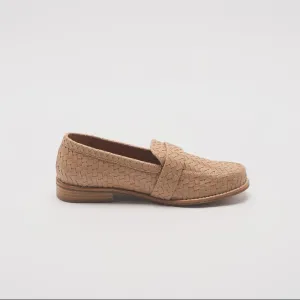 Harlow Loafer | Light Tan Weave