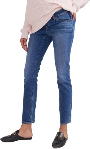 HATCH Slim Maternity Jeans - Under The Belly Pregnancy Jeans That Grow with You - Recycled Stretch Cotton Denim