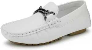 Hawkwell Kids Casual Penny Loafer Moccasin Dress Driver Shoes(Toddler/Little Kid/Big Kid)