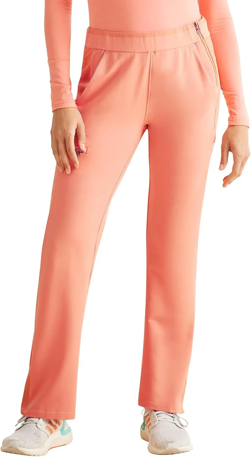 Healing Hands Women's Scrub Pant Mid Rise Nissa with 6 Pockets, Moisture Wicking, 360° Stretch & Recycled Poly - HH100