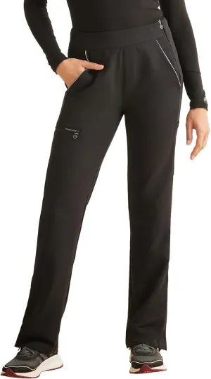 Healing Hands Women's Scrub Pant Mid Rise Nissa with 6 Pockets, Moisture Wicking, 360° Stretch & Recycled Poly - HH100