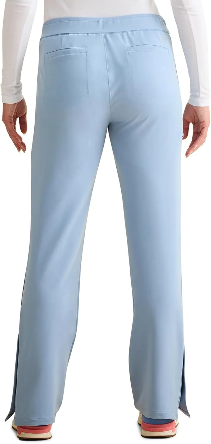 Healing Hands Women's Scrub Pant Mid Rise Nissa with 6 Pockets, Moisture Wicking, 360° Stretch & Recycled Poly - HH100