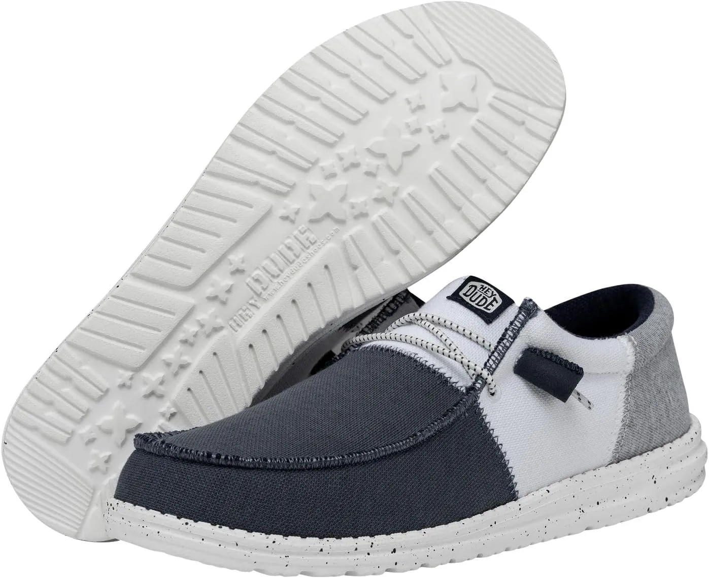 Hey Dude Men's Wally Sox Tri Colored Loafers