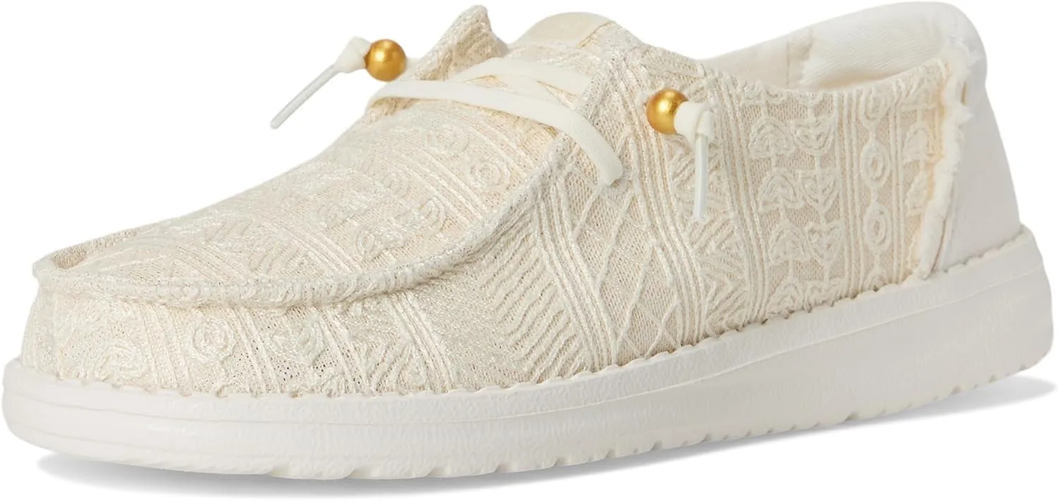 Hey Dude Women's Wendy Crochet Lace Loafer
