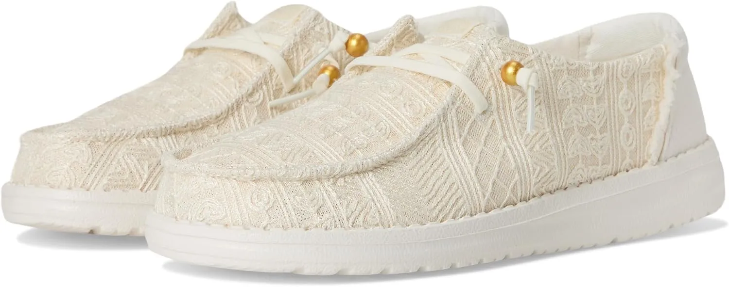 Hey Dude Women's Wendy Crochet Lace Loafer