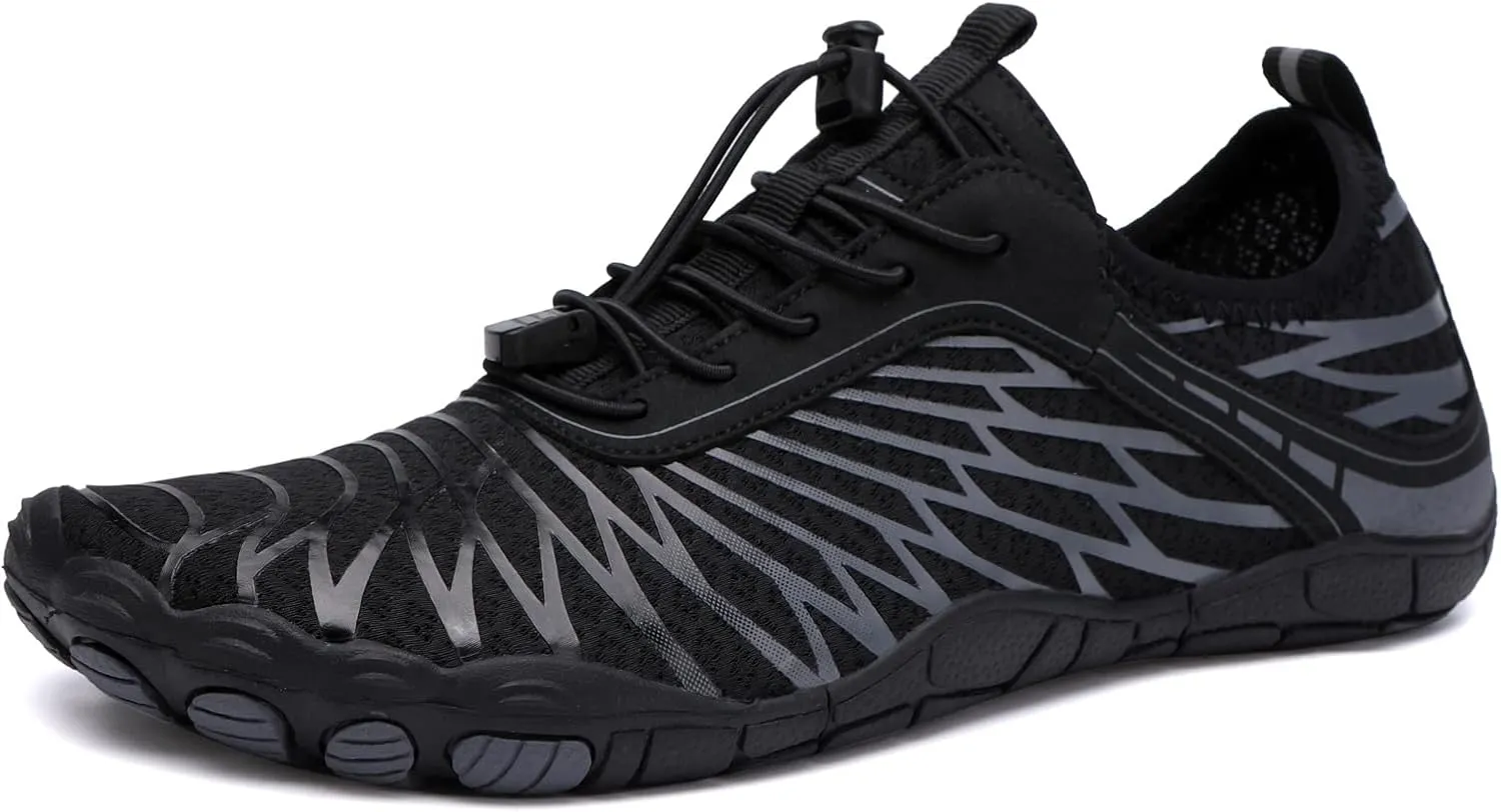 Hike Barefoot Shoes for Women Men Breathable & Non-Slip Athletic Footwear Wide Toe Water Shoes