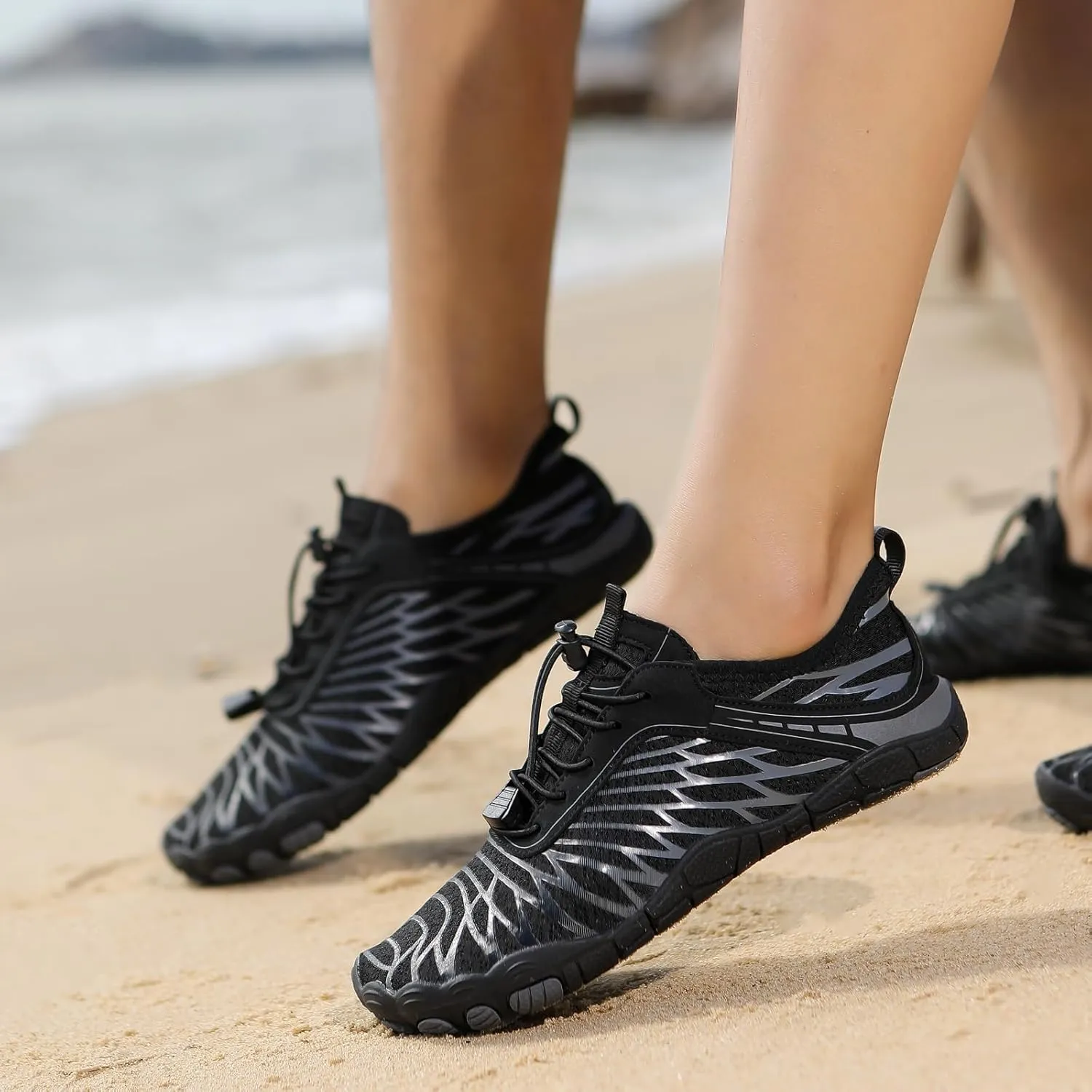 Hike Barefoot Shoes for Women Men Breathable & Non-Slip Athletic Footwear Wide Toe Water Shoes