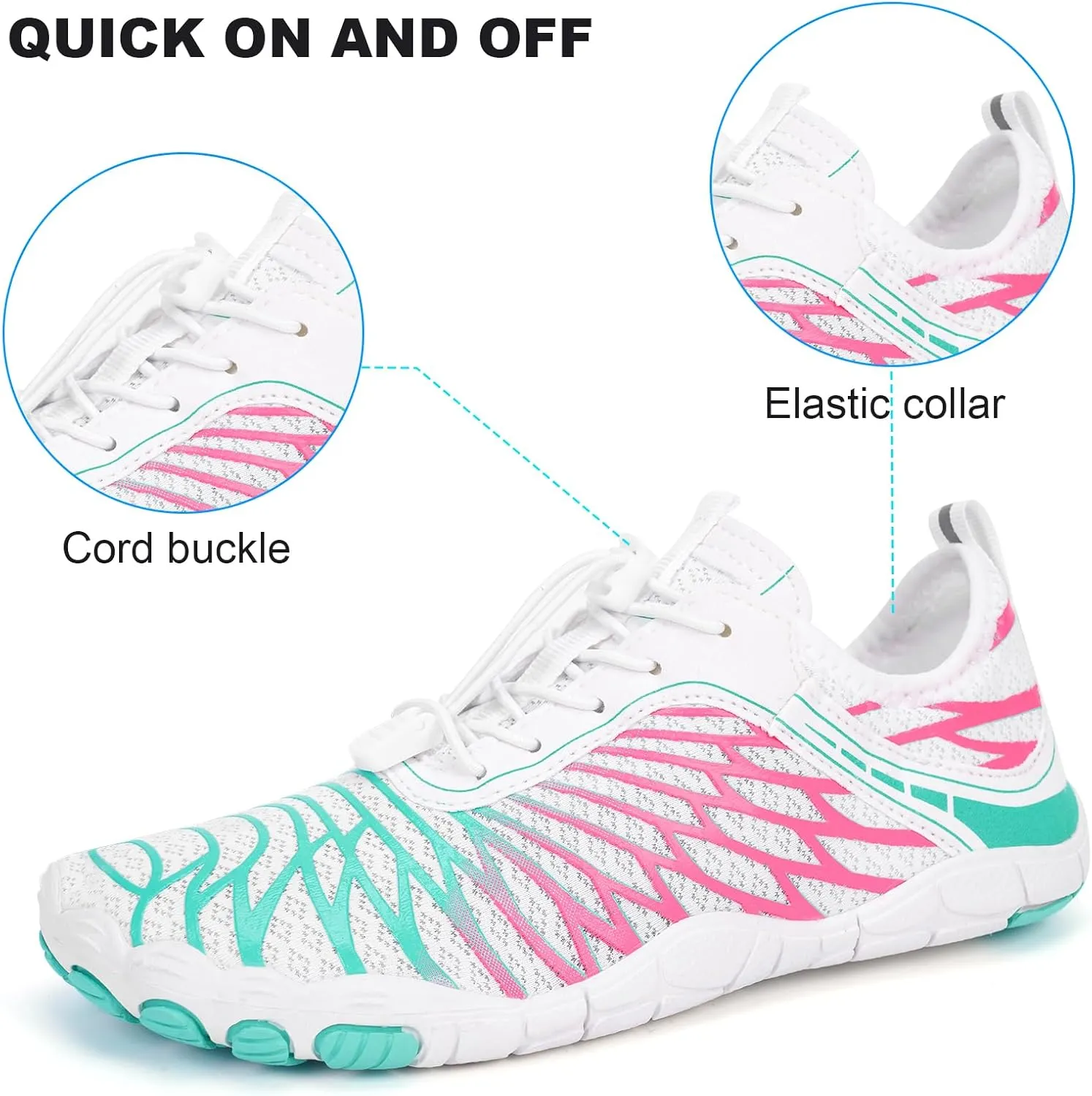Hike Barefoot Shoes Women Men Non-Slip Healthy Breathable Fashion Trail Running Womens Mens Wide Toe Zero Drop Water Shoe