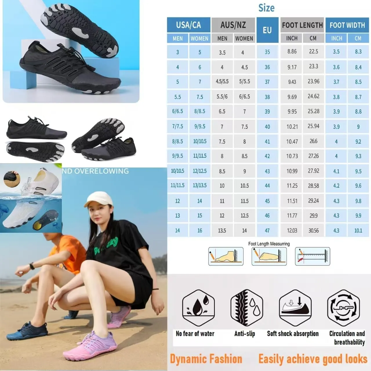 Hike Barefoot Shoes Women,2025 New Hiking Barefoot Shoes for Women Men , Breathable & Non-Slip Athletic Footwear, comfortable breathable zero-drop trail running shoes, Water Shoes Women Men ，quick-drying non-slip wide-toe box water shoes