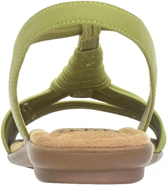 Impo Bellita Stretch Elastic Sandal with Memory Foam