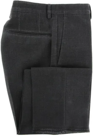 Incotex Dark Gray Melange Pants - Slim