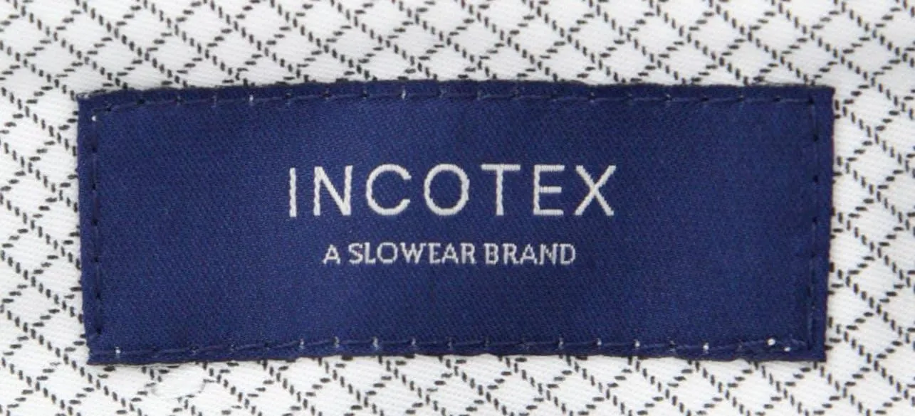 Incotex Dark Green Window Pane Pants - Extra Slim
