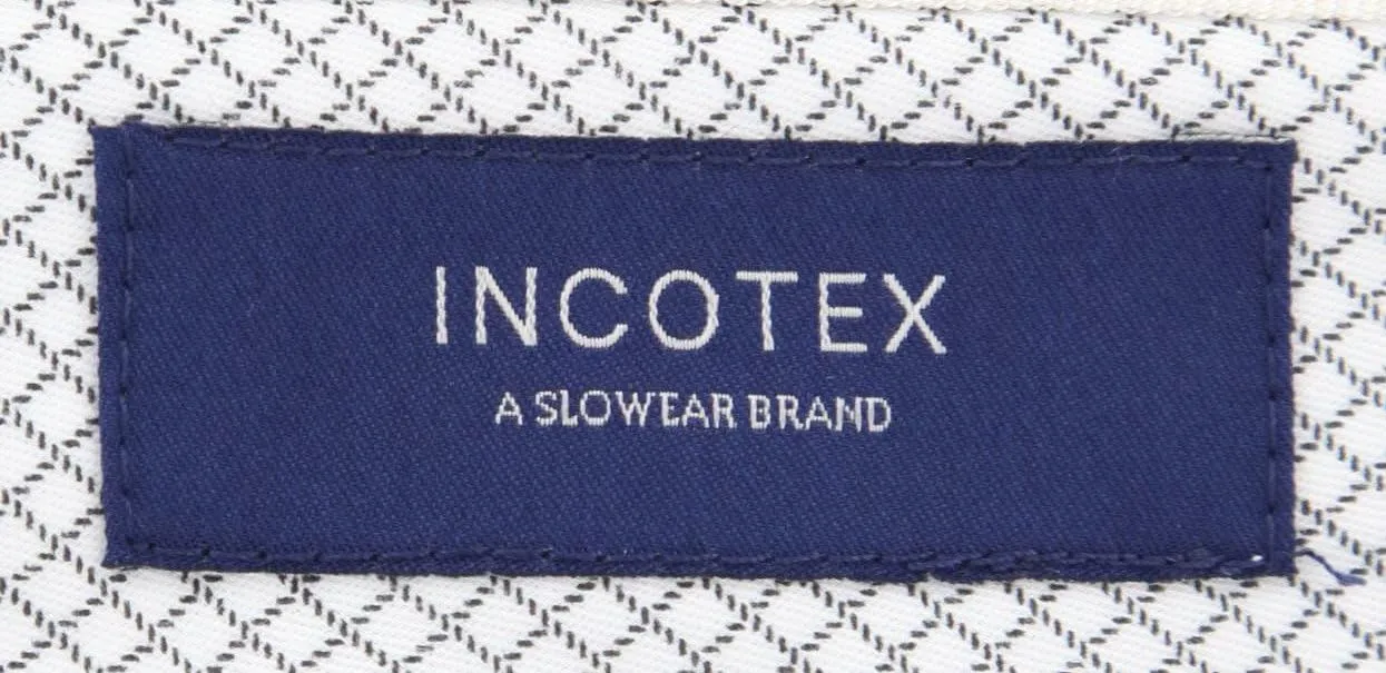 Incotex Gray Solid Pants - Extra Slim