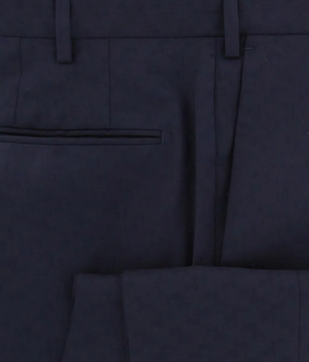 Incotex Midnight Navy Blue Other Pants - Slim