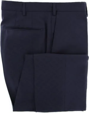 Incotex Midnight Navy Blue Other Pants - Slim