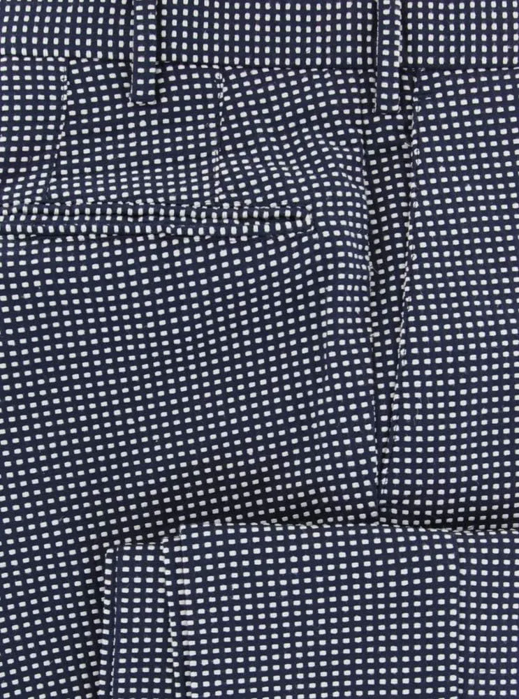 Incotex Navy Blue Other Cotton Blend Pants - Slim