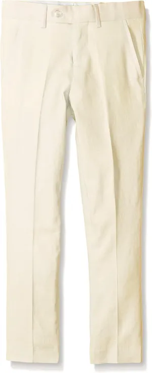 Isaac Mizrahi Boys' Solid Linen Pants