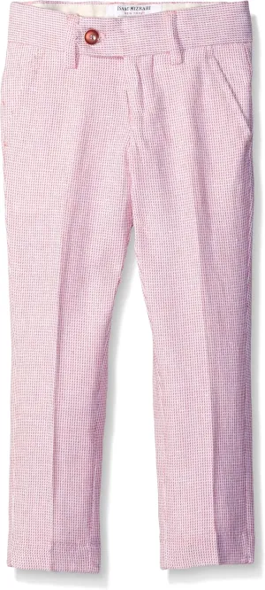 Isaac Mizrahi Boys' Textured Linen Pants