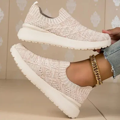 Isabel | Breathable Slip On Sneakers