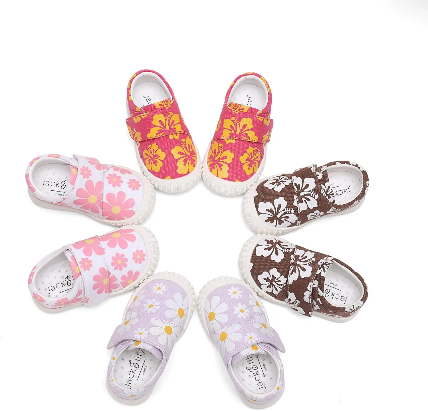 Jack & Lily Baby, Toddler & Kids Walking Shoes – Non-Slip, Washable Slip-On Sneakers for Boys & Girls – Indoor & Outdoor Use