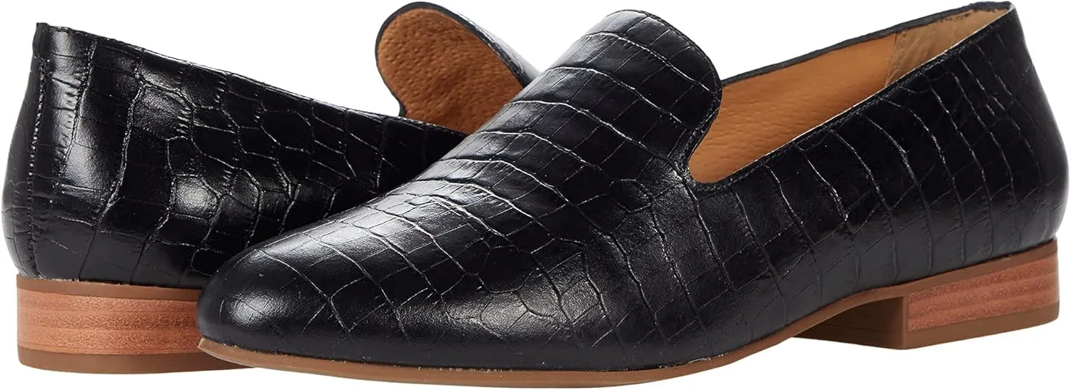 Jack Rogers Audrey Croc Loafer Black 6.5 M