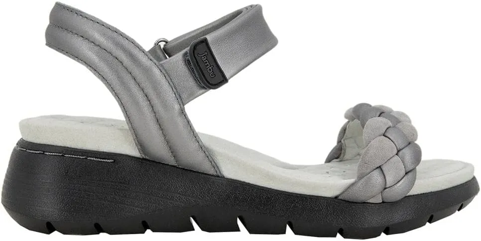 Jambu Vicky Women's Sandal 7.5 B(M) US Gunmetal
