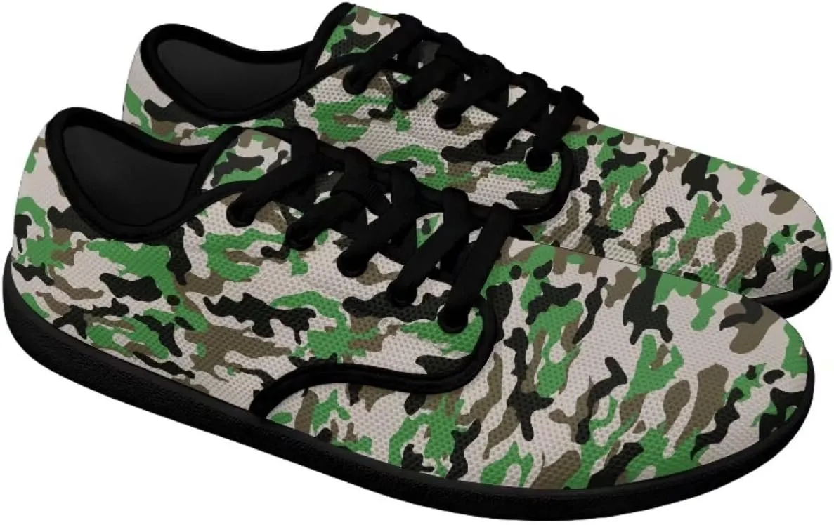 Jeiento Camouflage Theme Barefoot Shoes Men Zero Drop Shoes Mens Workout Shoes