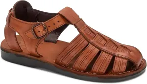 Jerusalem Sandals Barak - Leather Closed Toe Sandal - Men Sandals